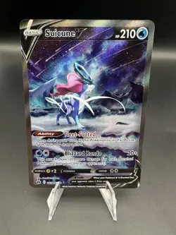 2023 Pokemon SWSH Crown Zenith Suicune V Galarian Gallery #GG38/GG70 NM - Image 1