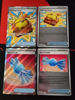 Pokemon Mega Evolution - Lot of 4 Item Full Art Holo's w/Reverses - Image 1