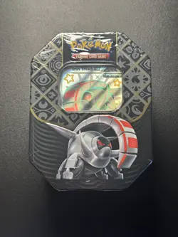 Pokemon TCG Scarlet & Violet Paldean Fates Iron Treads Ex Tin - Factory Sealed - Image 1