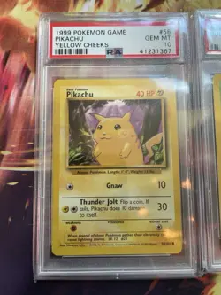 PSA 10 - Pokemon 1999 Lot - SEQUENTIAL Pikachu, Charmander, Squirtle, Bulbasaur - Image 3