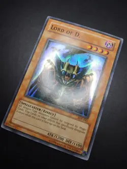 YUGIOH 2002 | LORD OF D. | SDK-041 | NORTH AMERICAN PRINT | EXCELLENT - Image 3