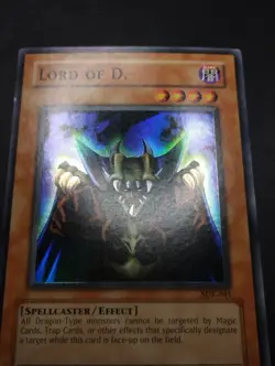 YUGIOH 2002 | LORD OF D. | SDK-041 | NORTH AMERICAN PRINT | EXCELLENT - Image 5