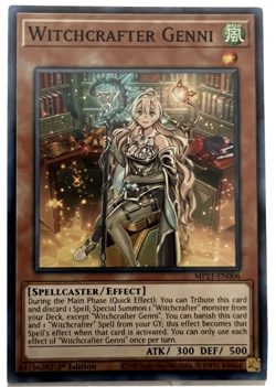 YuGiOh! - Witchcrafter Genni - Common - Image 1