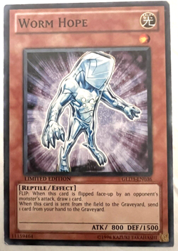 YuGiOh! - Worm Hope - Limited Edition - Common - Image 1