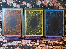 Secret Egyptian God Slifer Obelisk Ra replica GB Japanese YuGiOh Card NM - Image 3