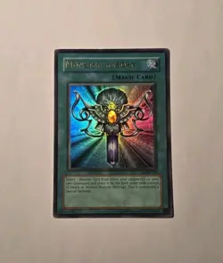 Yugioh Monster Reborn LOB-118 Vintage "Magic" Ultra Rare LP - Image 1
