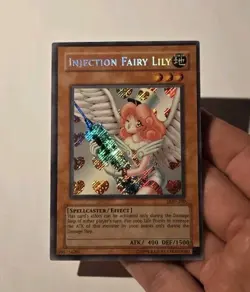 Injection Fairy Lily LOD-100 Secret Rare Yugioh MP - Image 3