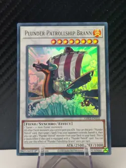 GFP2-EN135 PLUNDER PATROLLSHIP BRANN ULTRA RARE 1ST EDITION YuGiOh - Image 1