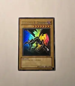 Yugioh Red-Eyes B. Dragon LOB-070 Ultra Rare MP - Image 1