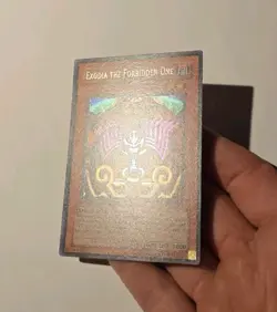 Yugioh Exodia The Forbidden One MC1-EN001 Secret Rare Limited Edition LP - Image 4