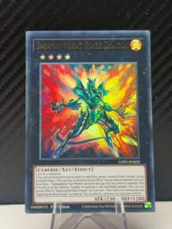 Yugioh Salamangreat Blaze Dragon GFP2-EN025 Ultra Rare 1st Edition - Image 1
