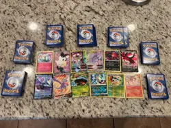 Pokemon 298 Pokemon TCG Trading Cards Collection + Rares not showcased included 636996769661 - Image 1