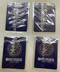One Piece Card Game Lot Of 4 Sealed Promo Cards.. Luffy And More - Image 2