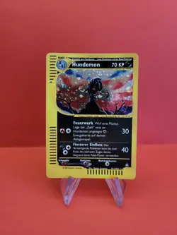 Pokemon Karte/card - Hundemon Houndoom H11/H32 Vintage Holo Aquapolis Near Mint+ - Image 1