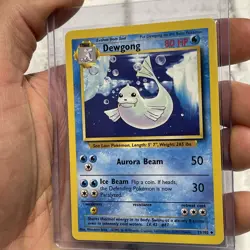 Dewgong 25/102 Base Set Regular Uncommon Unlimited NM/MT Vintage Pokemon Card - Image 2