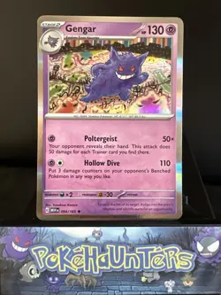 Pokemon Card Gengar 094/165 Scarlet & Violet 151 Holo Rare NM - Image 1