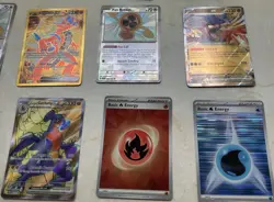 Pokemon Lot Of 15 Cards Masterballs, EX’s, Full Arts, Holo Energy, Golds & More - Image 5