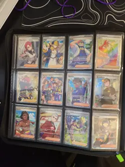 36 Trainers & 206 Pokemon Card Lot NM - Image 3