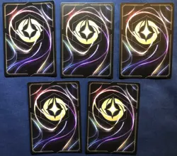 LORCANA Pirate Cards DCL Disney Treasure FULL SET OF 5 Foil 2025 - Image 3