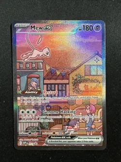 Mew EX SVP 053 Pokemon TCG Scarlet & Violet 151 UPC Promo Card English - Image 1