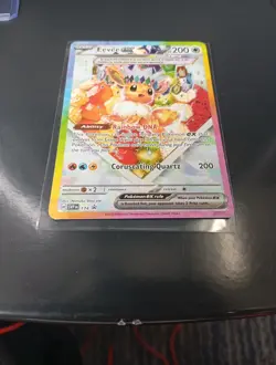 Eevee EX SVP 174 Prismatic Evolutions Super Premium Collection Promo Card - Image 1