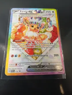 Eevee EX SVP 174 Prismatic Evolutions Super Premium Collection Promo Card - Image 3