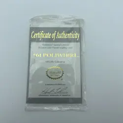 1999 Poliwhirl Burger King Pokemon Nintendo 23K Gold Plated Trading Card - Image 3