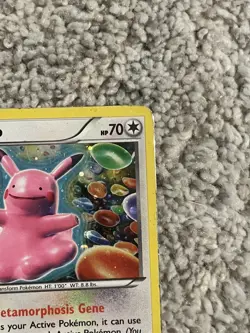 Pokemon TCG Ditto Black Star Promo Holo Card XY40 - Image 4