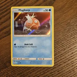 Magikarp - 8/18 - Common Detective Pikachu Pokemon Cards Tcg NM 2019 Near Mint - Image 1