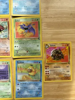1999 Fossil Common/Uncommon Set X 17 Pokemon Cards No Duplicates - Image 4