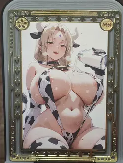 Android 18 Genshin Impact Spicy Goddess Story Metal Card Anime Waifu MR TCG - Image 1