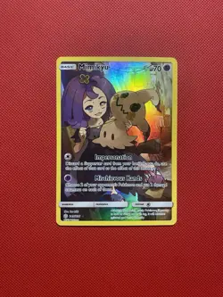 Mimikyu (Secret) 245/236 Sm Cosmic Eclipse Pokemon Card TCG Full Art - Image 1