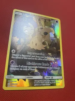 Mimikyu (Secret) 245/236 Sm Cosmic Eclipse Pokemon Card TCG Full Art - Image 4
