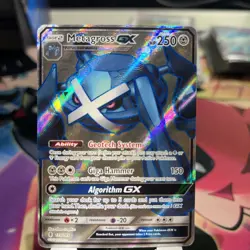 METAGROSS GX Guardians Rising POKEMON Full-Art Holo 2017 Trading Card 139/145 - Image 1
