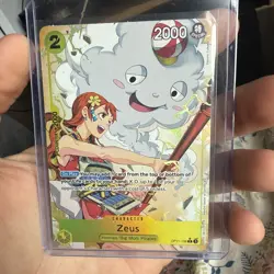 Zeus (Alt Art) OP11-106 R A Fist of Divine Speed - ONE PIECE Card Game English - Image 1