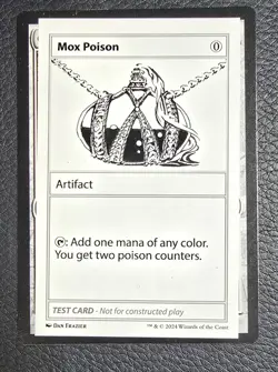 Mox Poison Regular x1 - MTG Mystery Booster 2 MB2 #608 Magic Card - Image 1