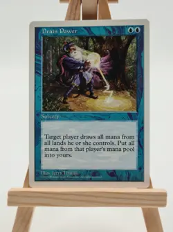 Drain Power Fifth Edition (5ED) Magic Karte MTG englisch (Kraftsog) - Image 1