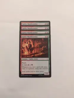 (4) Spider Manifestation *PLAYSET* Marvel's Spider-Man Regular NM MTG - Image 1