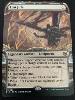 Lost Jitte (Showcase) Outlaws of Thunder Junction: the Big Score Regular - Image 1