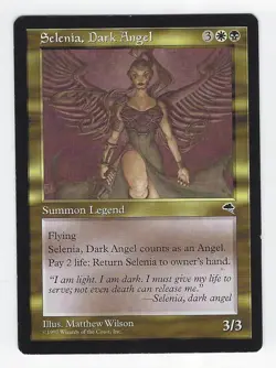 Selenia, Dark Angel MTG: Tempest Rare - Image 1