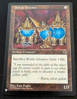 MTG - Bottle Gnomes - The List - Tempest - Pack Fresh!! - Image 1