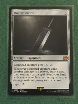 Buster Sword Final Fantasy Regular - Image 1