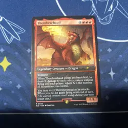 MTG Secret Lair x Dungeons & Dragons #0728 Themberchaud Foil - Image 1