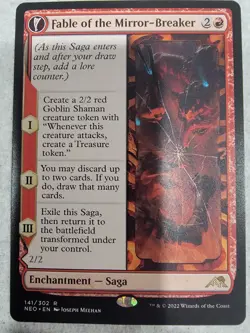 Magic the Gathering: Fable of the Mirror-Breaker Kamigawa: Neon Dynasty Regular - Image 1