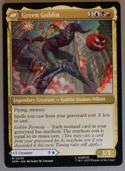 Norman Osborn Green Goblin -- MTG - Spider Man - Magic: The Gathering - Image 2