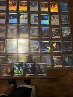Magic The Gathering Final Fantasy Lot Of 106 76 Foils 24 Rares 6 Borderless - Image 4