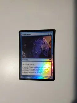 Mtg FOIL Divination NM/LP x1 - Dark Ascension - Image 1