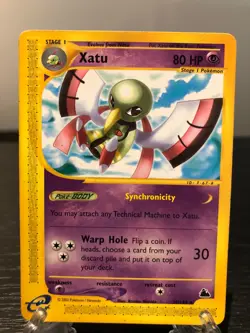 Pokemon TCG Xatu Skyridge 35/144 Regular Rare Non-Holo LP - Image 1