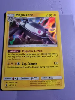 Pokemon TCG Magnezone Forbidden Light 36/131 Holo Holo Rare NM - Image 1