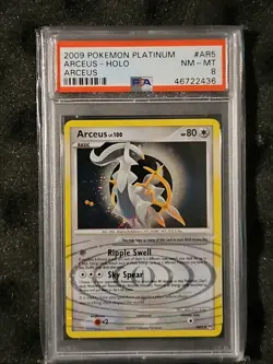 PSA 8 - Arceus - #AR5 - Holo - 2009 - Pokemon Platinum - Pokemon - Image 1